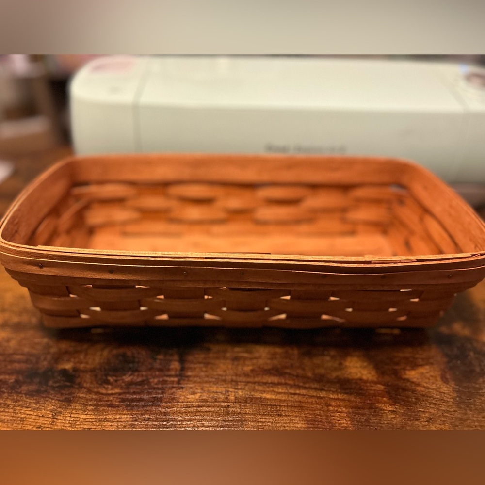 Longaberger Warm Brown Woven Basket